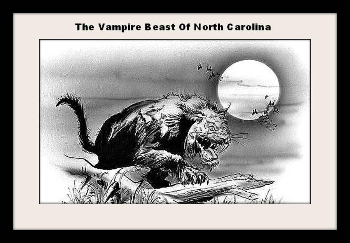 The Vampire Beast Of North Carolina