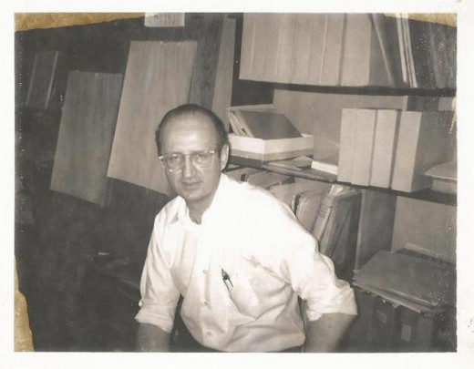 Steve Ditko in the 1970s.