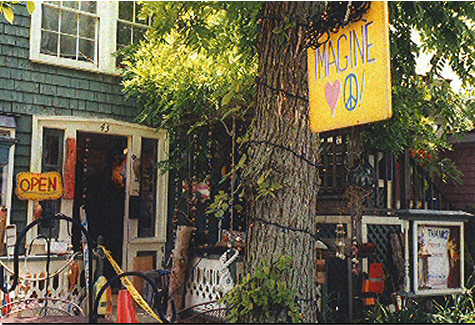 An art shop on Rocky Neck