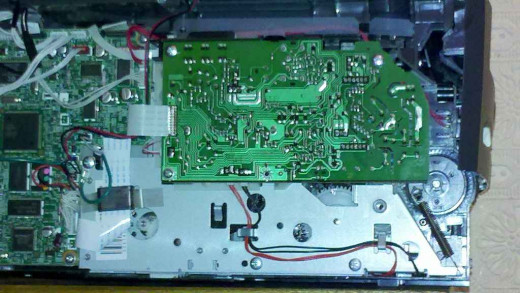 Photo 5 - Removing the PCB