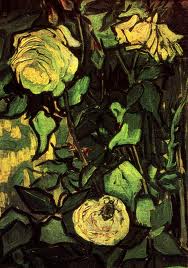 Roses and Beetle - Vincent van Gogh 