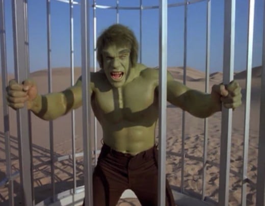 The Hulk won't stay caged for long...