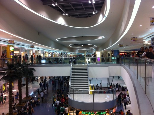 Interior Photo of SM Mall of Asia in Manila, Philippines