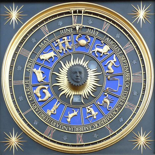Astrological Clock, Bracken House in London