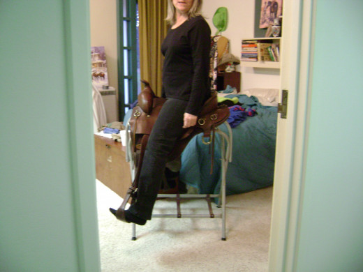 "Get these feet off the floor!"