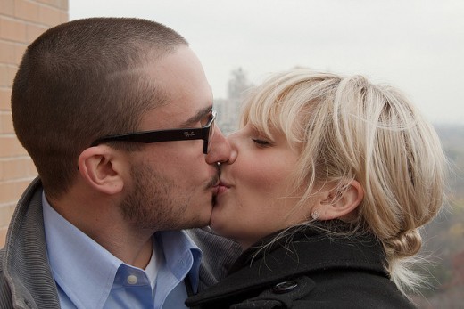 The Thanksgiving Day Kiss
