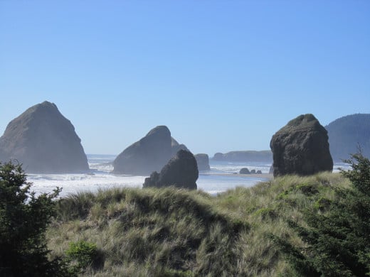 Famous rocks of Gold beach,Oregon