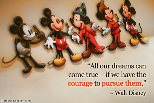 Our dreams reveal our true, hidden desires. Let no one hold them back!