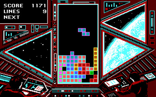 Tetris Came out on so Many Different Systems, It Was Ridiculous. Nowadays Most People Play It on Their Cell Phone or Something like That. This Was Another Version I Had Which Ran on Dos.