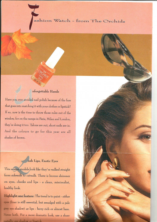 Direct Mail Brochure Section