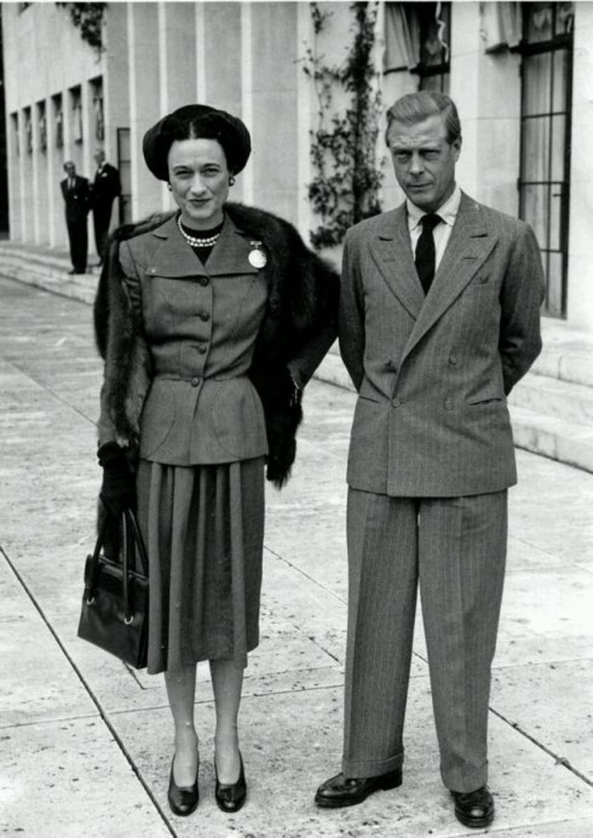 King Edward VIII and Aspergers Syndrome or Wallis Simpson and Narcissistic Personality Disorder