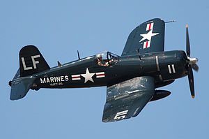 "The Great Santini" would have flown a Corsair F4 such as this during his tours of duty in World War II and the Korean conflict.