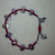The finished bracelet. The finished bracelet.