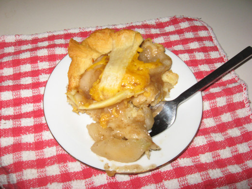 This apple pie is awesome!