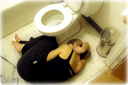 Acid Indigestion can keep you bound to the bathroom, as it will cause nausea if it goes untreated for too long.