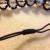 Form a bracelet and tie 7 square knots for the closure. This bracelet is heavy and the closure needs to be strong. Form a bracelet and tie 7 square knots for the closure. This bracelet is heavy and the closure needs to be strong.