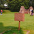 Plaque standing by Arthur's Tomb (transcript below) Plaque standing by Arthur's Tomb (transcript below)
