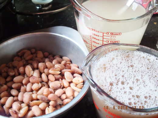 I did prepare these beans in a crockpot but you can always use canned beans. 