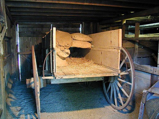 False Bottom Wagon Used to Transport Fugitive Slaves