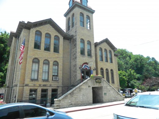 County Courthouse in Eureka Springs
