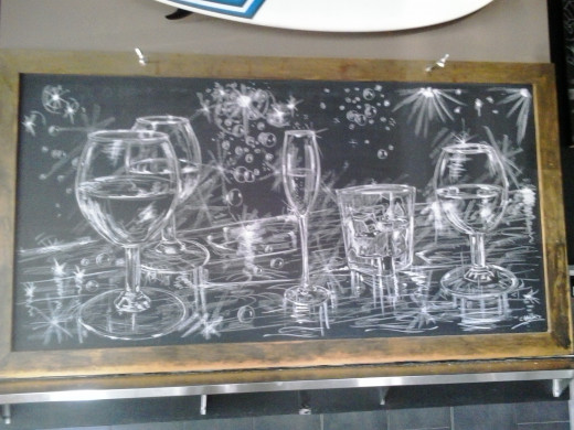 Glass still life