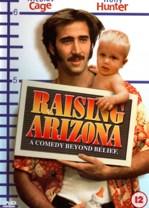 Nicolas Cage in "Raising Arizona"