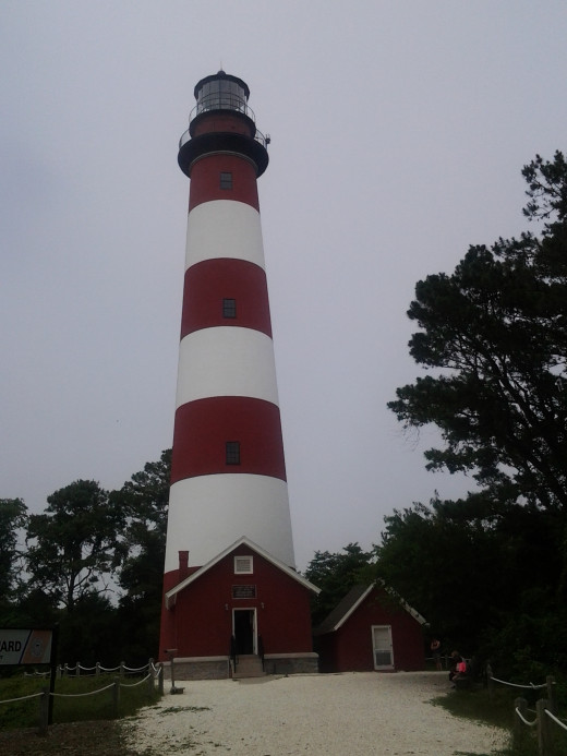 The Assateague Lighthouse in all her glory