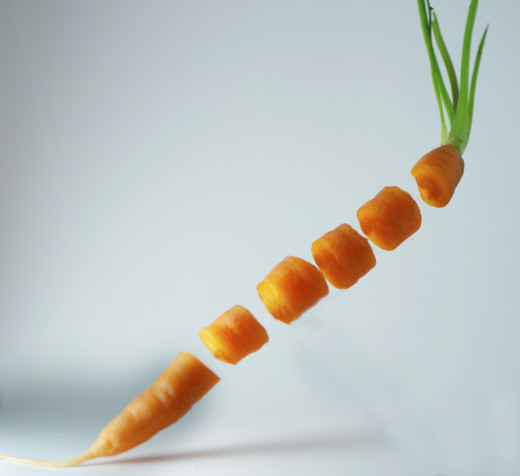 Carrots are a good source of vitamins on the FODMAP diet