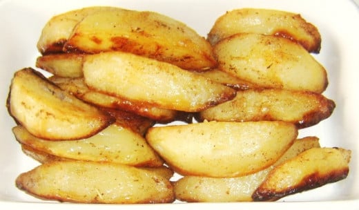 Roast potatoes, yes - but with some very special and delicious extra flavourants
