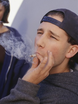 Many young people today participate in smoking marijuana for a variety of reasons, including peer pressure, positive portrayal by the media, or any number of influences. 