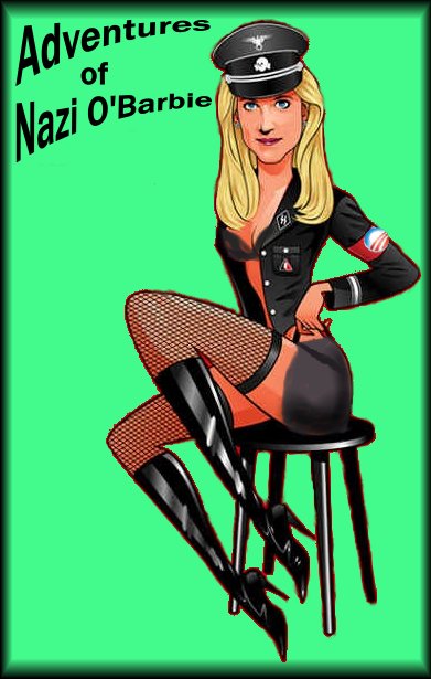 Right-wing author Coulter inaccurately gets the double dose of  "Barbie" and Nazi from her critics.