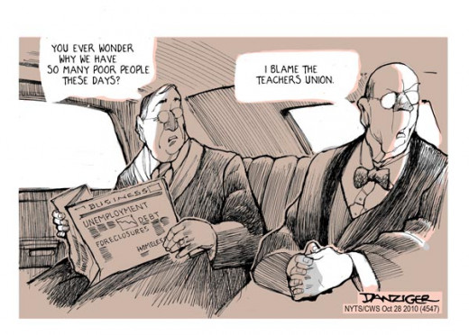 Real Elitists blame the poor. 