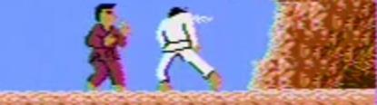 While playing, one player would get turned the other direction and it would be very hard to hit the opponent. Data East clearly had no idea how to program an effective fighting game. How is it acceptable to fight facing away from your opponent?