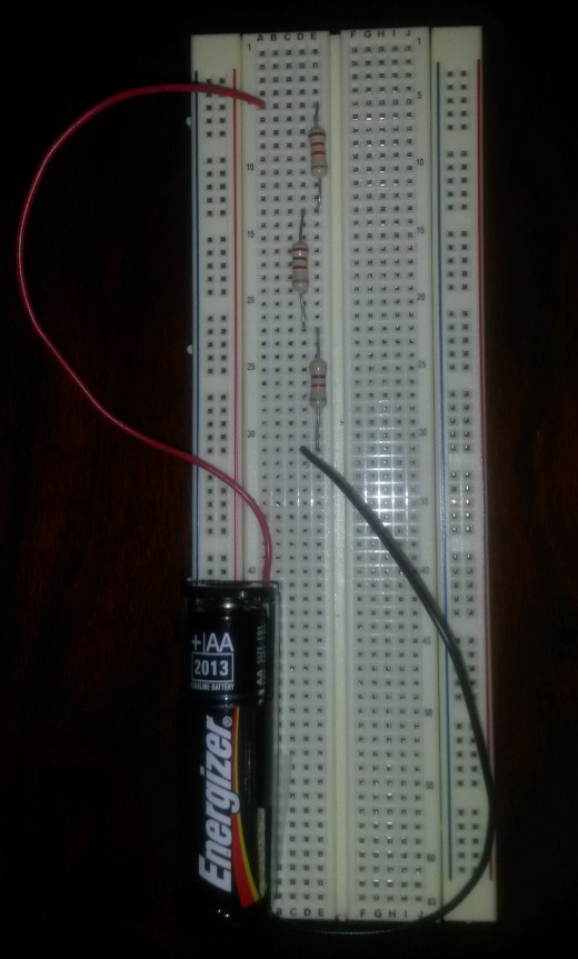 A series circuit.