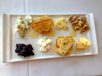 Antipasta is a first course or appetizer, anything goes except pasta.