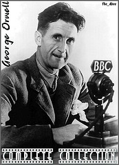 George Orwell on the radio at the BBC