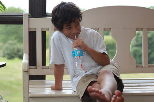 Water breaks are very important during class, try to encourage your students to drink often. Remember that fizzy drinks and stimulants can lead to inattention and boisterous behaviour.