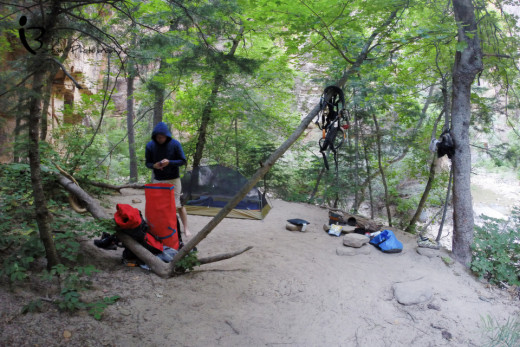 The Narrows Campsite #6