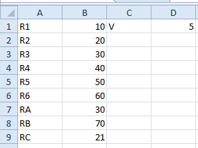 RC has now simplified R1-R4 in the original schematic into a single resistor.