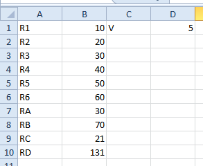 Circuit simplified to a single resistor with the value of RD.