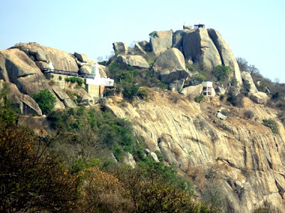 View Of Yoganarasimha Temple In Devarayanadurga 