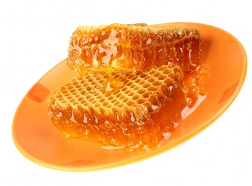 Honey - the way it should be eaten...raw, unpasteurized, fresh from the comb.