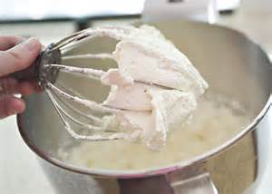 Whipped cream made from linked recipe.