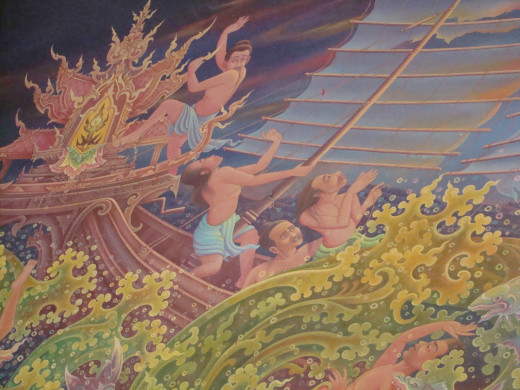 Mural Thai Temple, Bodh Gaya