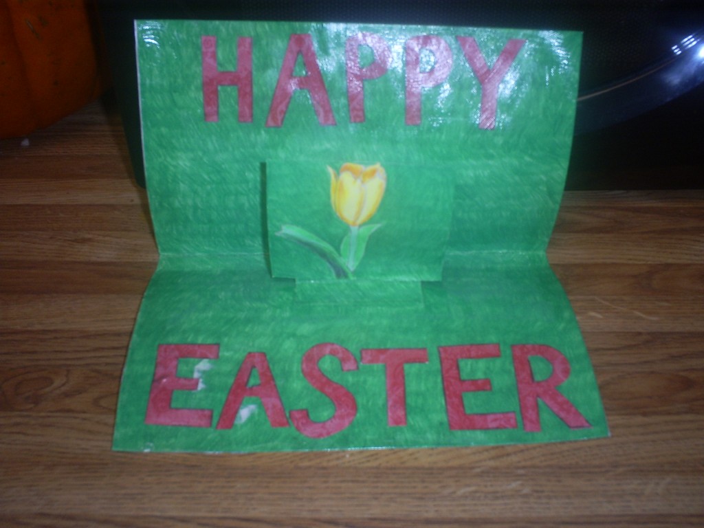 How To Make A Happy Easter Pop Up Card Hubpages