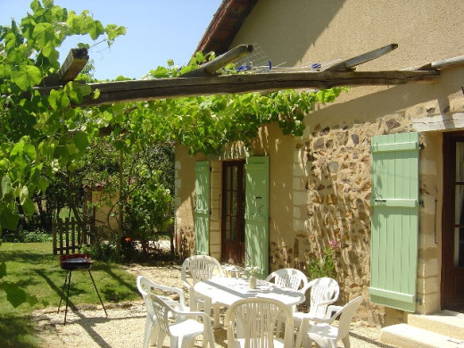 Clean garden furniture, weed patio, cut grass, cut back and tidy climbers