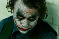 Heath Ledger as the Joker