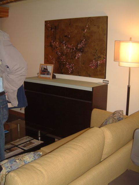 The far end of the great room.