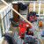 They really had a lot of equipment up on the balcony. They hauled it up a ladder after they had removed the rail on one side to make it easier. That way they didn't need to cart it all the way through the house and down the long upstairs hall. They really had a lot of equipment up on the balcony. They hauled it up a ladder after they had removed the rail on one side to make it easier. That way they didn't need to cart it all the way through the house and down the long upstairs hall.