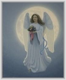Angel of the Lord: christmas card design